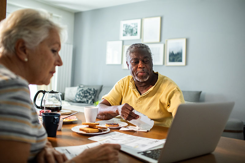 seniors using computer photo